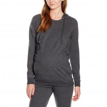 MAMALICIOUS 20006529 - Sudadera con capucha para premamá  color gris
