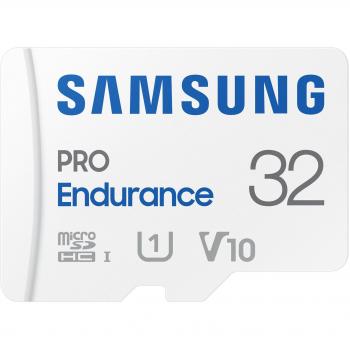 Samsung PRO Endurance 32GB MicroSDHC UHS-I Class 10 Memory Card with Adapter (MB-MJ32KA/EU)