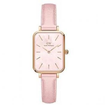 Reloj de Cuarzo para Mujer Daniel Wellington Quadro Cherry Blossom 20x26mm Oro Rosa