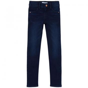 Pantalones Pitillo de Niña Name it Nkfpolly en Denim Azul Oscuro