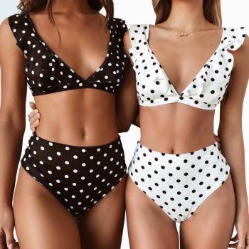 Mujeres Bikinis Dan Conjuntos Push Up Bañador a Colores Impresión Ropa de baño 2pcs Traje De Baño Acolchado Bra Bikini Verano