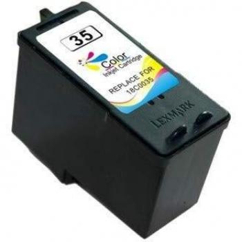 Cartucho de Tinta Tricolor Genérico Lexmark 35 - Sustituto del Modelo 18C0035E