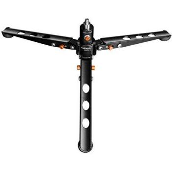 Trípode de Suelo Walimex Pro Ground Rocker GR230 (Metal, Plástico) - Estabilizador Negro y Naranja