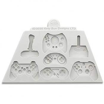 Molde de Silicona para Controladores de Videojuegos Katy Sue - Detalle Perfecto para Fondant y Manualidades