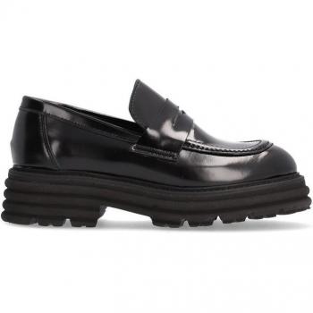 Mocasines de mujer Alpe modelo Alabama en piel antic con suela antideslizante y diseño sin cierre