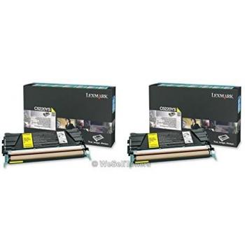 Lexmark TM C5200CS - C5222YS Cartucho de tóner TONER, F/C522/524 RET, YW 4590200027