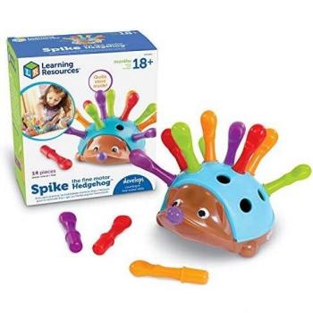 Juego para practicar habilidades motoras finas Spike the Fine Motor Hedgehog de Learning Resources
