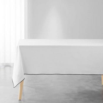Mantel Rectangular de Algodón Reciclado Mistraline - Blanco - 140 x 240 cm