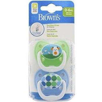 Dr. Brown's Chupete Silicona Prevent Classic Niño 0-6M T1