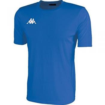 Kappa Rovigo SS Camiseta de equipación, Hombre, Azul/Blanco, 4XL