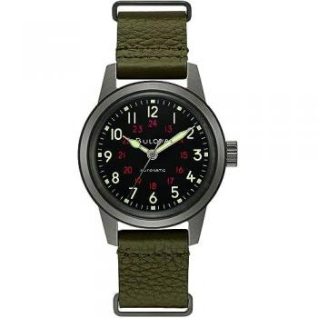 Reloj Hombre Bulova Análogo-Digital Automático Militar Vintage 98A255