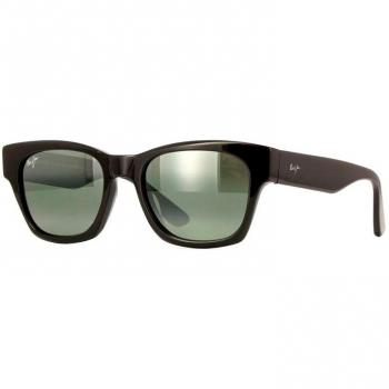 Maui Jim Black Sunglasses for Everyday Use, Male, Size: 54 MM