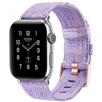 Oumida Correa Compatible con Apple Watch 38mm 40mm 42mm 44mm,Correa Tejida de Repuesto,Pulseras de Repuesto Nylon Tejida para iWatch Series 6 5 4 3 2 1