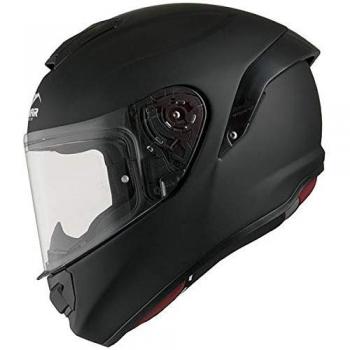 Simpson Casco Integral Venom Negro Mate - Casco integral, color negro mate, diseño aerodinámico, sistema de ventilación avanzado, interior desmontable y lavable, homologación de seguridad