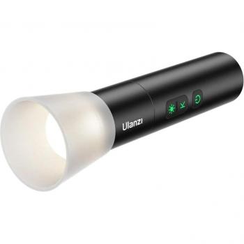 Linterna LED Ulanzi LM07 para Fotografía, Luz Continua Bicolor 2000-5500K, Recargable 2000mAh, Portátil con Zoom