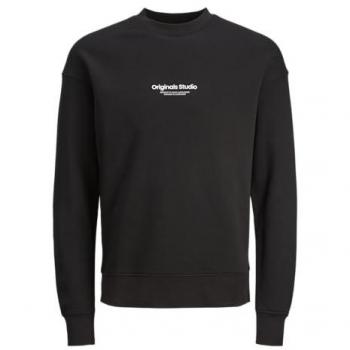 Jack & Jones Vesterbro Relaxed Fit Black Sweatshirt