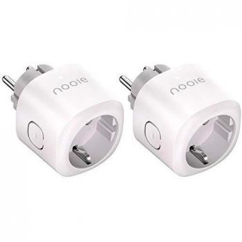 Nooie Enchufe Inteligente Smart Plug Compatible con Amazon Alexa, Echo, Google Home, Enchufes Inteligentes Temporizador Interruptor Wifi, Domotica para el Hogar