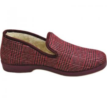 Zapatillas para el hogar Doctor Cutillas modelo 362 mujer color burdeos