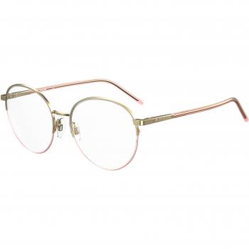 Love Moschino Women's Eyeglass Frame MOL569-000 Ø 52 mm Rose Gold