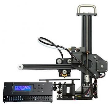 Full aluminio Mini DIY 3d impresora Kit MK8 Extruder Nozzle LCD 2004 A protectora caja velocidad 20-150 mm/s la educación escolar 3d impresora