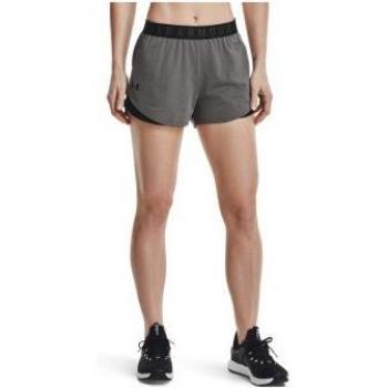 Under Armour Women's Play Up 3.0 Gray Shorts