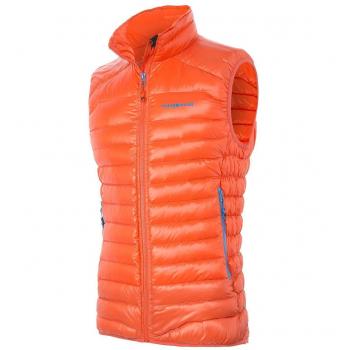 TRANGO PC007864 Chaleco, Hombre, Naranja Intenso/Calabaza, XL
