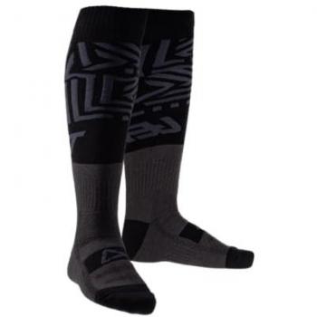 Calcetines de Moto Leatt Stealth Negros Unisex Adulto
