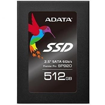 ADATA 512GB SP920 2.5 SATAIII R:560MB/sec,W:360MB/sec, ASP920SS3-512GM-C