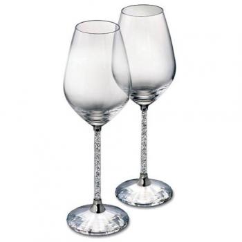 Swarovski Crystalline Rotweinglaeser