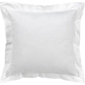 Pack 2 fundas de cojín algodón orgánico blanco