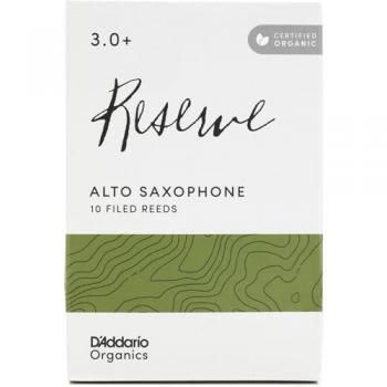 D'Addario Rico Organic Reserve Alto Saxophone Reed Strength 3+