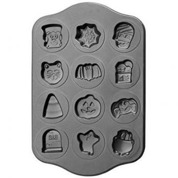 IBILI Molde 12 CAVIDADES Halloween, Centimeters