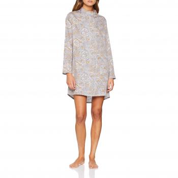 Skiny Identity Sleepshirt Langarm, Camisón para Mujer,