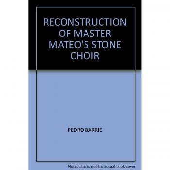 Reconstruction of the stone choir built by Master Mateo