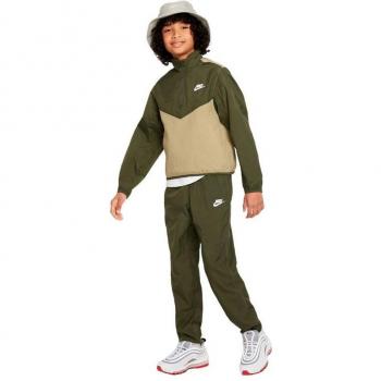 Chándal Nike Sportswear Big Infantil Verde (M)
