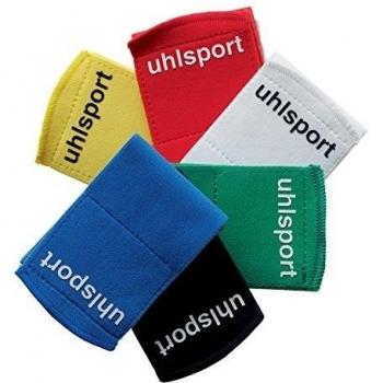 uhlsport Espinilleras schützerhalter 10 pares, Negro, 2 cm, 1006962010001