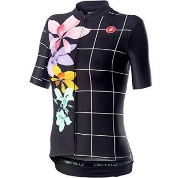 CASTELLI - Camiseta para Mujer, Mujer, Camiseta, 4520074, Negro, S