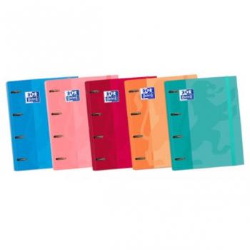 Oxford carpeta 4 anillas classic europeanbinder c/ recambio 100h 1 línea a4+ surtidos