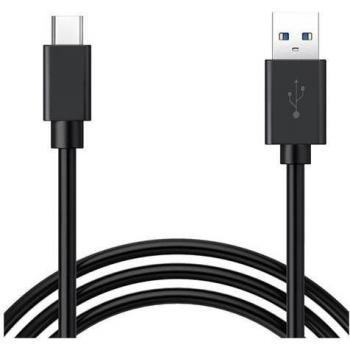 Cable de carga y sincronización original USB a USB-C negro 1 m Motorola