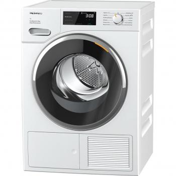 Secadora Miele TWF760WP ELW EcoSpeed - Bomba de calor, 8 kg, 10 Programas, PerfectDry