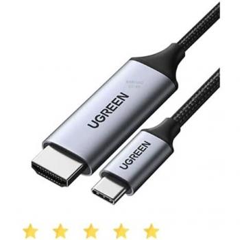 Cable USB Tipo C a HDMI 4K - 1.5m - Ugreen