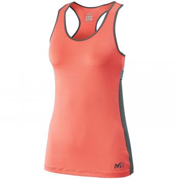 Millet LD Alota Tank Camiseta, Mujer, Dark Coral/Urban Chic, S