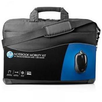 HP Essential Top Load Case and USB Optical Mouse Bundle