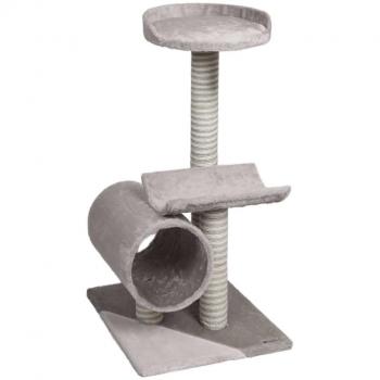 Rascador para gatos Flamingo Burt 40x40x77 cm Gris