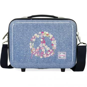 Neceser Movom ABS Peace en rosa y azul infantil