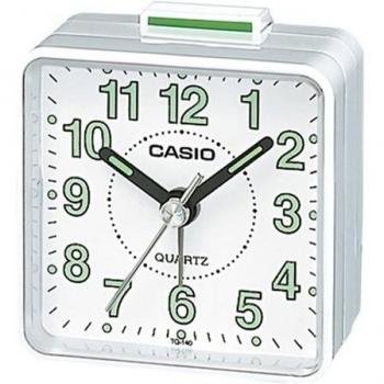 Casio Collection Despetador TQ140, Resina, Blanco, Talla única