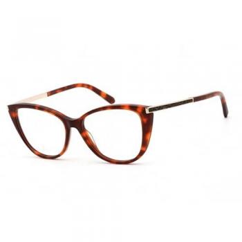 Swarovski SK5414 Women's Glasses, Dark Havana, 53mm