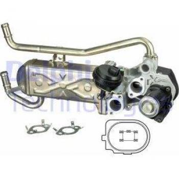 Válvula EGR DELPHI EG10432-12B1 - Válvula de recirculación de gases de escape, compatible con múltiples modelos de vehículos, fabricada por Delphi, incluye sensor integrado, diseño duradero y eficiente