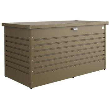 Biohort - Caja metálica (160 x 79 x 83 cm), color bronce