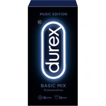 Durex Music Edition Preservativos Basic Mix 10 Unidades